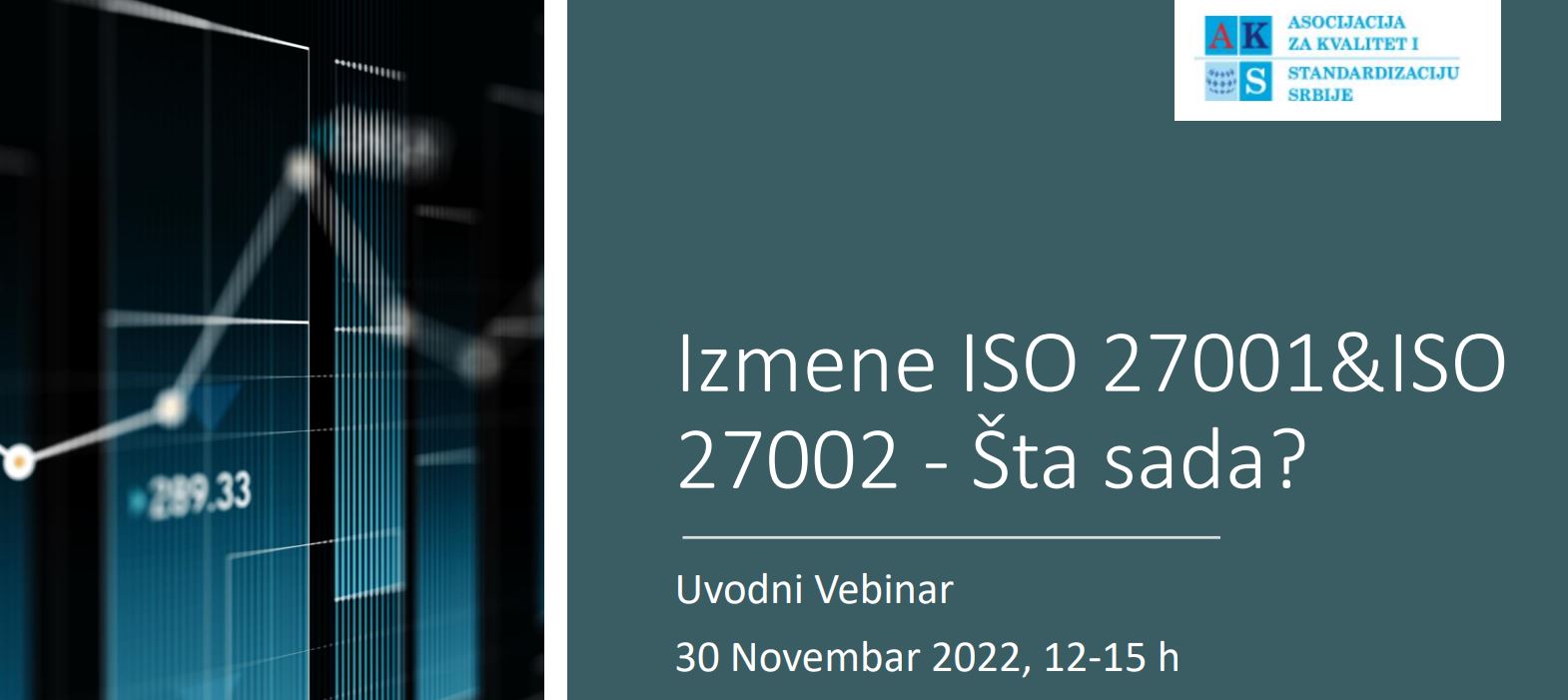 Okrugli sto -vebinar Novi ISO IEC 27001
